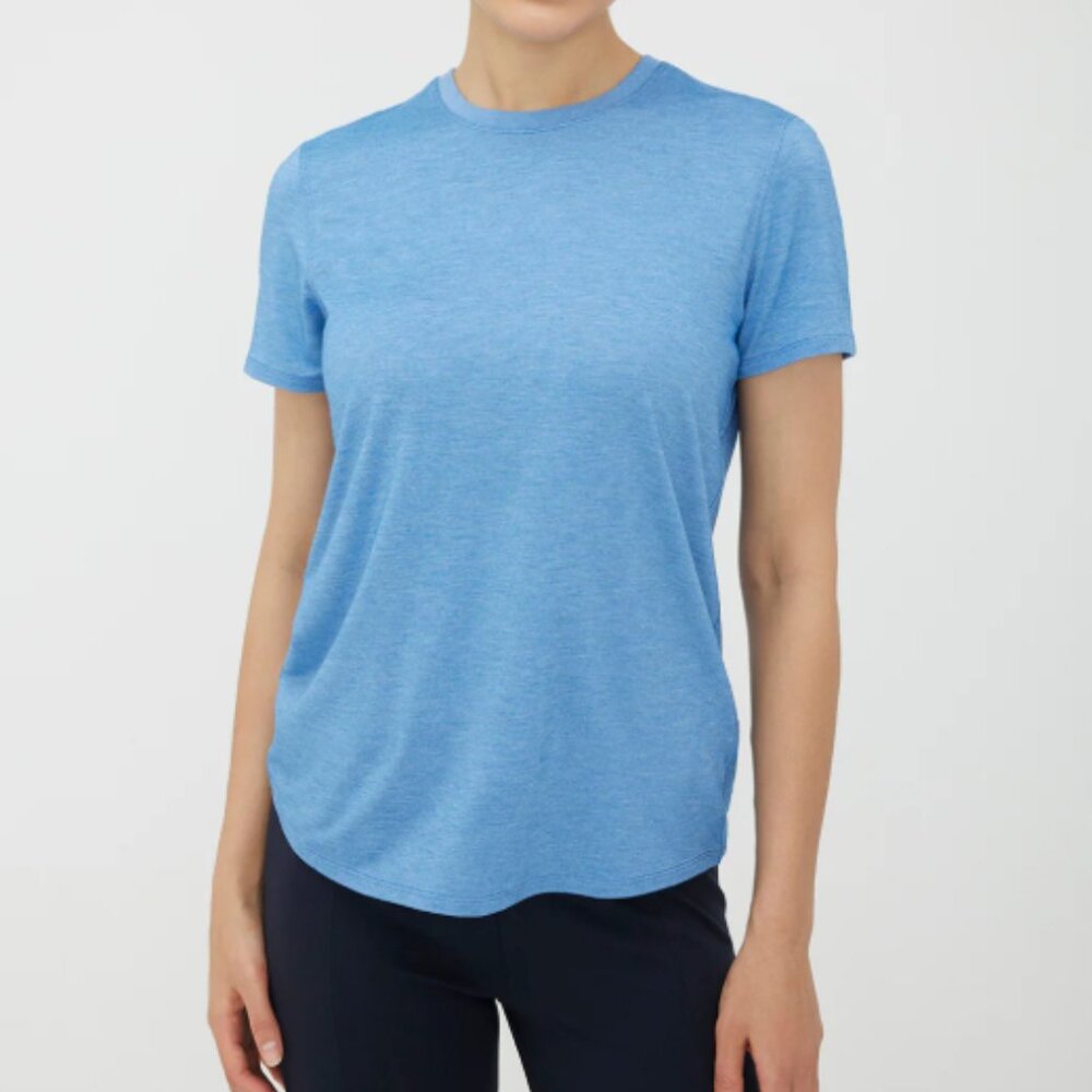 NWOT KIT+ACE Kit Crew Tech Tee T-Shirt - Size M - Blue